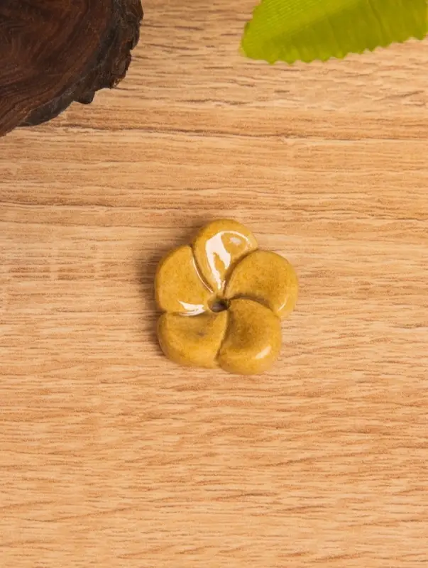 Подставка под благовония "Цветок" керамика, цв. МИКС, 3х3х0,5 см