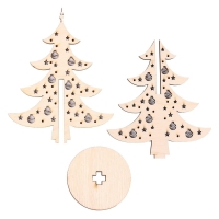 Модель из дерева &laquo;Ёлка сборная №7&raquo;