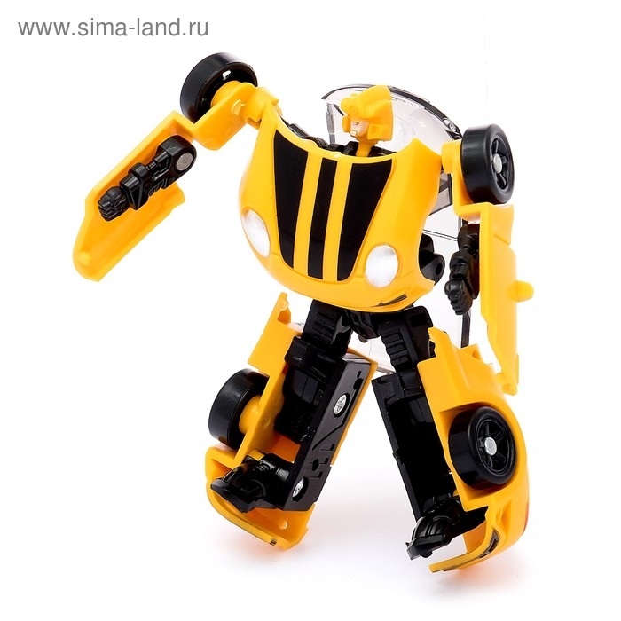Робот &laquo;Спорт-купе&raquo;, трансформируется, цвет жёлтый