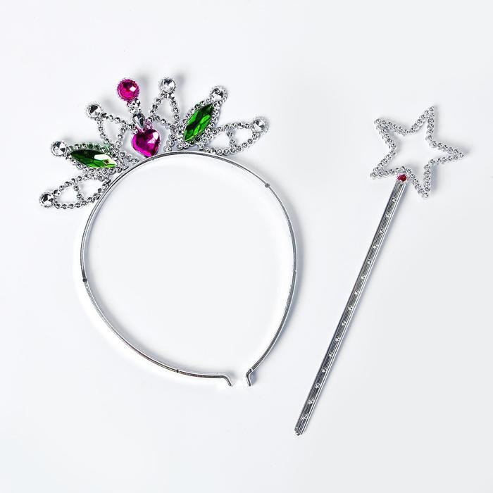 Карнавальный набор &laquo;Феи&raquo;, 2 предмета: жезл, ободок