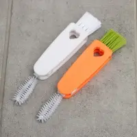Щётка универсальная, 3 щётки в одном корпусе, 12 см, МИКС