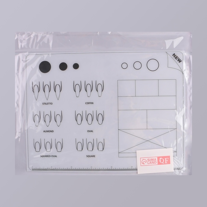 Коврик для маникюра, силиконовый, 40 &times; 30 см