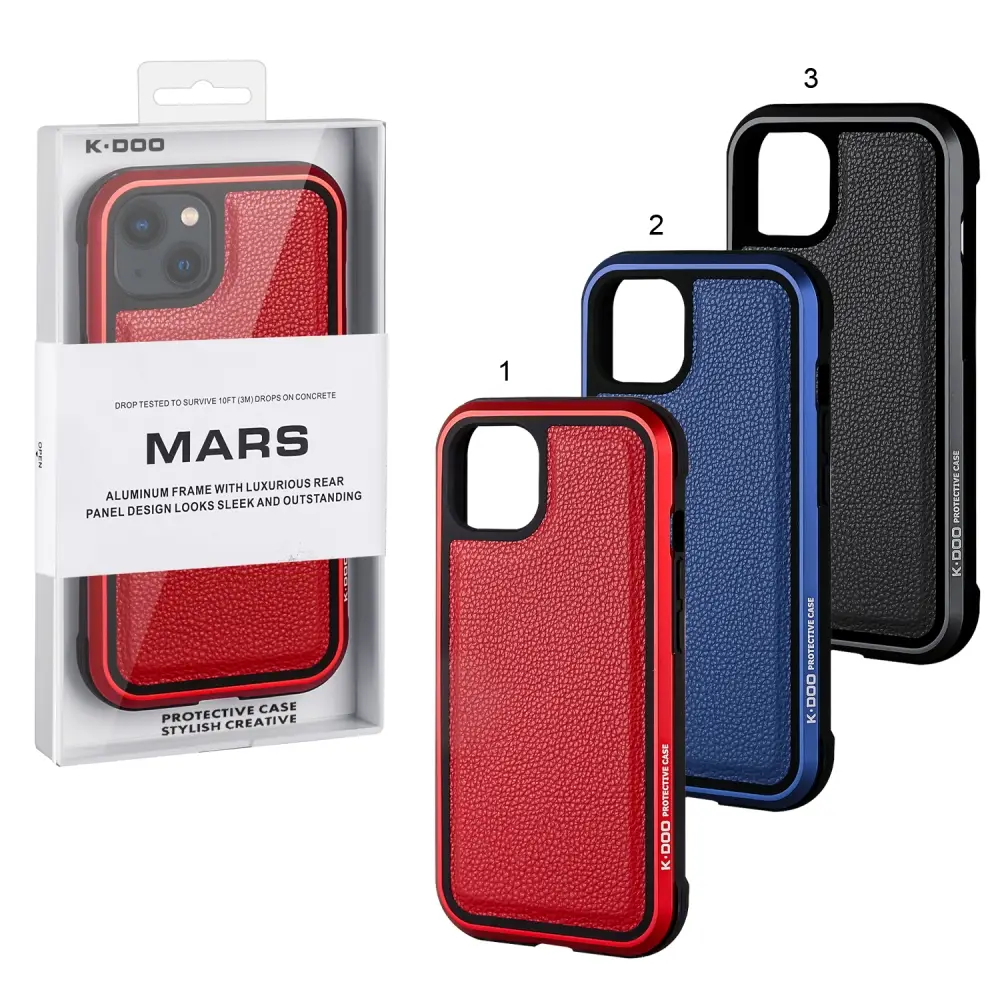 Чехол iPhone 13 Mars Leather