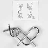 Puzzle Головоломка металлическая, лошадки,  МИКС