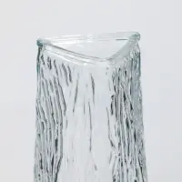 Ваза стекло настольная "Джойс" 24х11х7,5 см, прозрачный