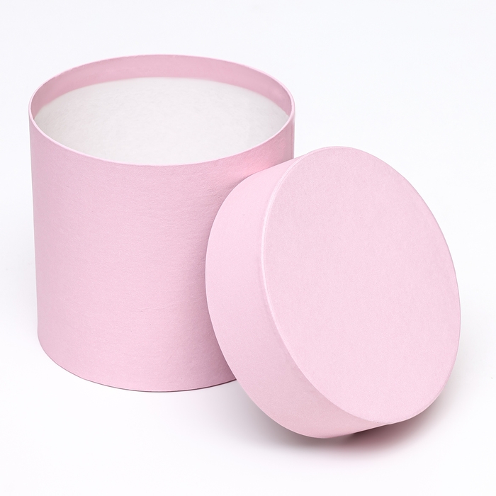 Набор круглых коробок 5 в 1 "Весенний", 20 х 20 - 14х14 см