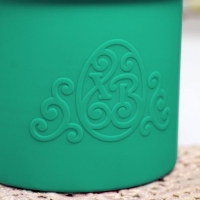 Набор силиконовых форм для выпечки на пасху &laquo;ХВ&raquo; зеленые, 3 шт.