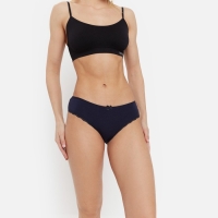 Трусы женские бразильяна, цвет синий, размер 46-48 (L)