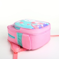 Рюкзак детский на молнии "Выбражулька", цвет розовый