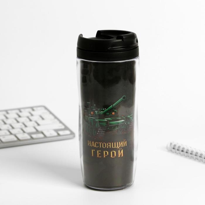 Подарочный набор: ежедневник в твердой обложке А5, 80 л. И термостакан 350 мл «23 февраля: Защитнику отечества» Подарочный набор: ежедневник в твердой обложке А5, 80 л. И термостакан 350 мл «23 февраля: Защитнику отечества»