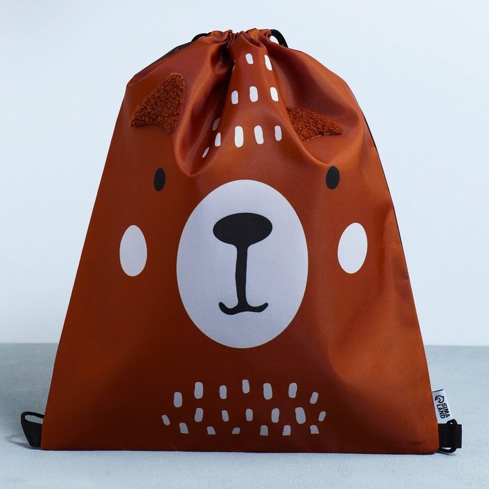 Мешок для обуви &laquo;1 сентября: Teddy Bear&raquo; с дополнительными элементами, 30 х 40 см