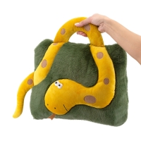 Мягкая игрушка - подушка, 35 см, цвет зелёный