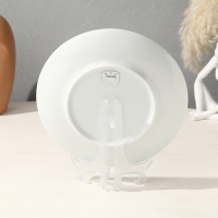 Тарелка декоративная &laquo;Букетики лаванды&raquo;, с рисунком на холсте, D = 19,5 см