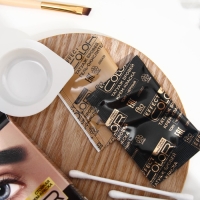 Стойкая крем-краска &laquo;Татуаж бровей&raquo; серии Effect Color, тон черный, 2 мл