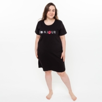 Платье, цвет чёрный, размер 48