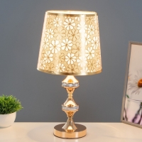 Лампа настольная 58077/1 E27 40Вт золото 25х25х42см RISALUX