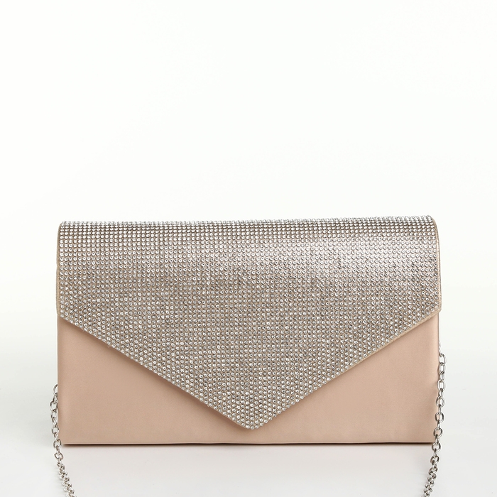 Сумка-клатч на магните, цвет бежевый Сумка-клатч на магните, цвет бежевый