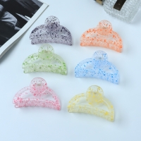 Краб для волос "Мадлен" дуга круг, 9 см, микс Краб для волос "Мадлен" дуга круг, 9 см, микс