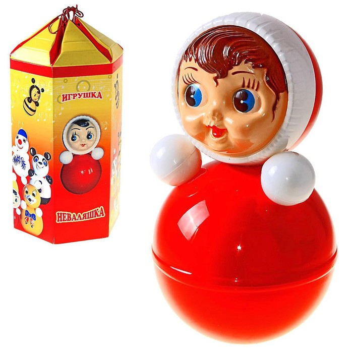 Неваляшка в художественной упаковке, МИКС Неваляшка в художественной упаковке, МИКС