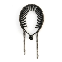 Заколка для волос со стразами &laquo;Present for you&raquo;, 12.5 х 7 х 1.5 см