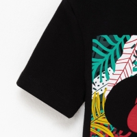 Футболка детская "Minnie" Минни Маус, рост 122-128, черный