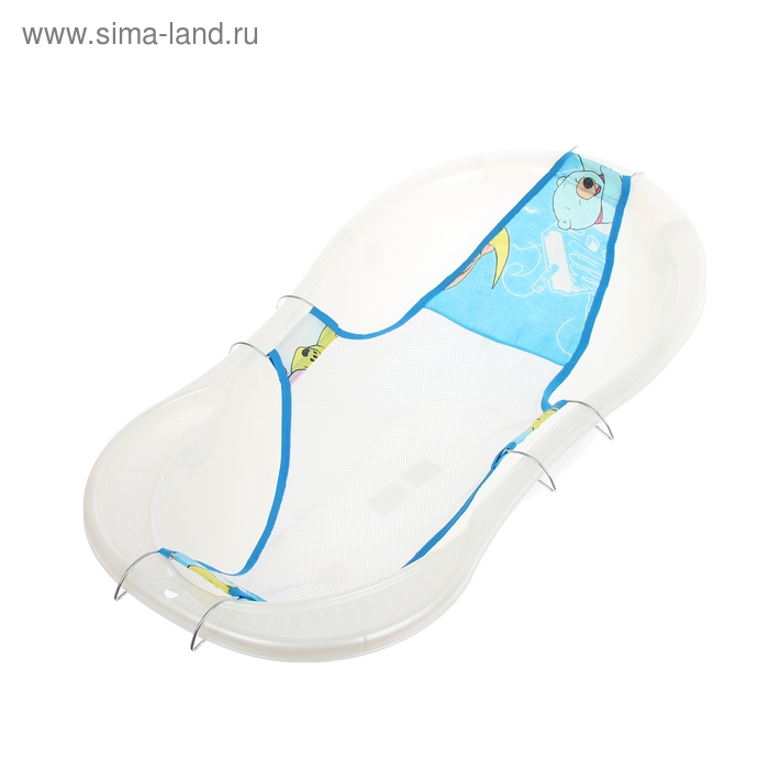 Гамак для купания новорожденных, сетка для ванночки детской, 95х56см, цвет МИКС