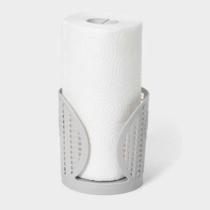 Держатель для бумажных полотенец &laquo;Вязание&raquo;, 13,5&times;14 см, цвет МИКС