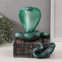 Копилка"КОБРА НА СУНДУКЕ " 20 х 17 х 12 см. Копилка"КОБРА НА СУНДУКЕ " 20 х 17 х 12 см.