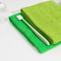 Сверхмягкая зубная щётка, 10000 щетинок, ребристая, зелёная Сверхмягкая зубная щётка, 10000 щетинок, ребристая, зелёная