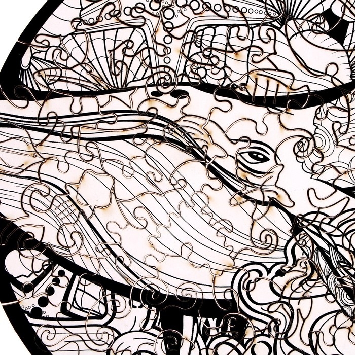 Пазл деревянный фигурный &laquo;Сила океана&raquo;, 105 элементов