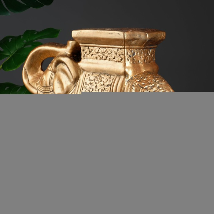 Фигура - подставка "Слон" бронза, 21х54х43см