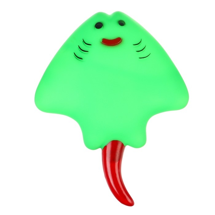 Набор резиновых игрушек для ванны &laquo;Море&raquo;, с пищалкой, 6 шт, Крошка Я