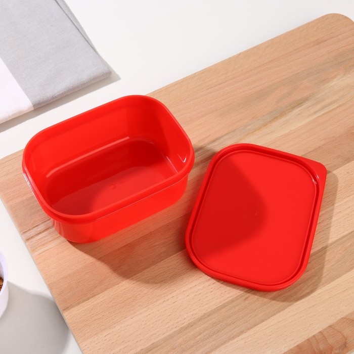 Ланч-бокс &laquo;Приятного аппетита&raquo;, прямоугольный, 500 мл