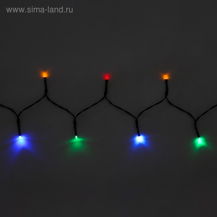 НИТЬ уличная на солн. бат. Uniel, НИТЬ уличная на солн. бат. Uniel, "Milkyway", 5 м, IP44, 50 LED, 1 реж, МУЛЬТИ