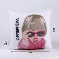 Подушка антистресс, девочка "Супергёрл"