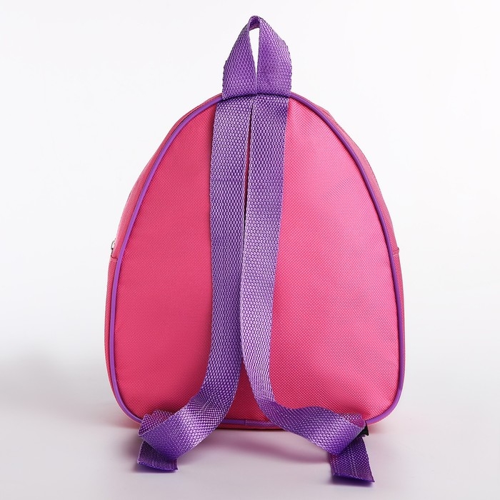 Рюкзак детский для девочки &laquo;Лисёнок&raquo;, 23 х 5 см см, отдел на молнии, цвет красный