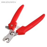 Когтерез боковой малый с прямыми ручками, 12 х 4 х 1 см, эконом, микс цветов