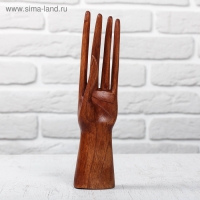 Подставка для колец дерево "Классика" 5*6*25 см