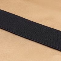 Резинка башмачная, 30 мм, 10 м, цвет чёрный