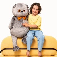 Мягкая игрушка &laquo;Басик&raquo;, с бархатным бантом, 60 см