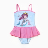 Купальник детский KAFTAN "Русалочка", рост 98-104 (30), голубой Купальник детский KAFTAN "Русалочка", рост 98-104 (30), голубой