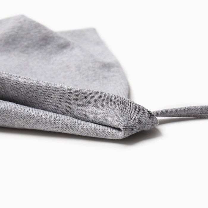 Шапка-кошка для девочки, цвет серый меланж, размер 42-46 Шапка-кошка для девочки, цвет серый меланж, размер 42-46