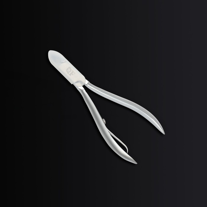 Кусачки маникюрные для кутикулы &laquo;Premium satin&raquo;, эргономичные, 10,1 см, длина лезвия - 7 мм, цвет серебристый