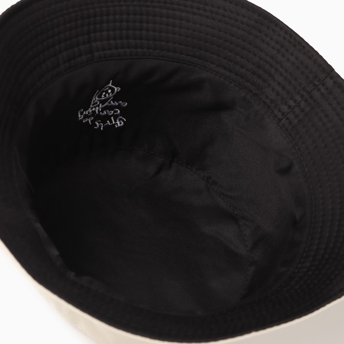 Панама женская двусторонняя MINAKU &laquo;Лицо&raquo; цвет бежевый, размер 56-58