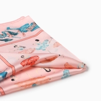 Платок женский MINAKU р-р 70*70 см, цв. розовый