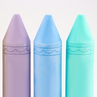 Мелки для рисования на асфальте &laquo;Гиганские&raquo;, 5 шт., цветные