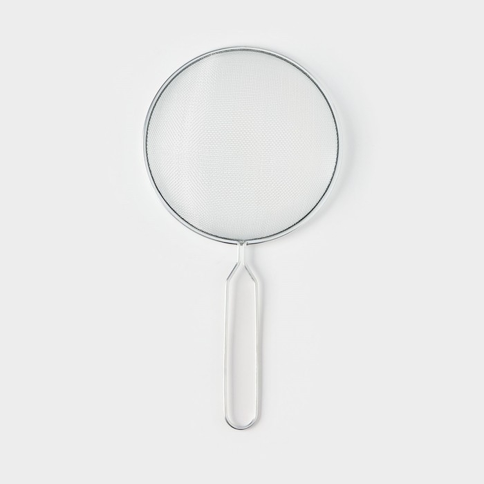 Сито для просеивания Доляна &laquo;Краски&raquo;, d=16 см, цвет серебристый