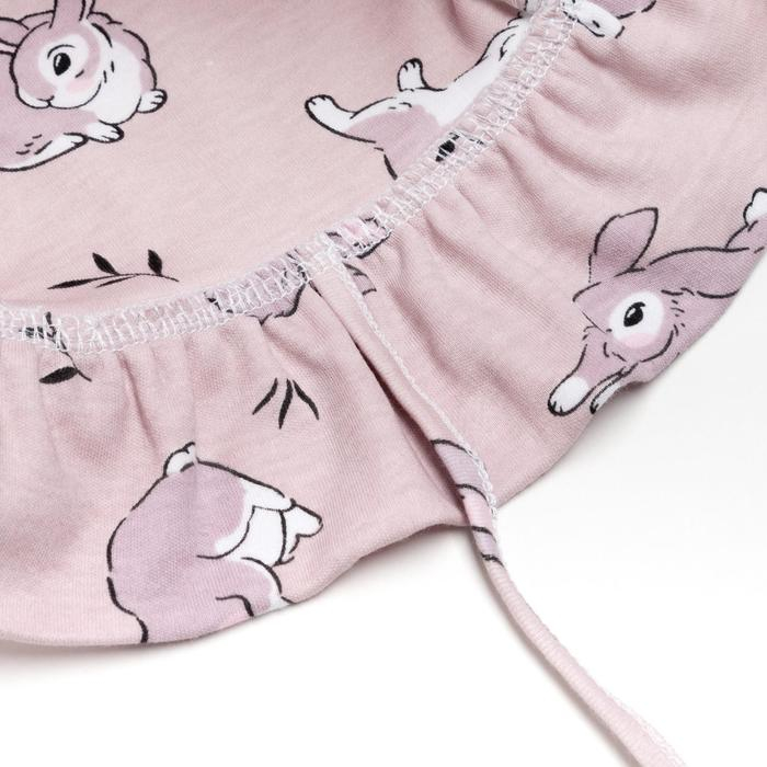 Чепчик (панамка) Крошка Я "Зайчик", серый, р.44