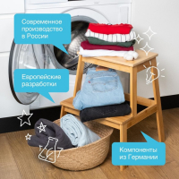 Кондиционер-ополаскиватель для белья Synergetic "Утренняя роса", биоразлагаемый,гипоаллергенный 5 л