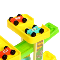 Автотрек развивающий &laquo;Гонки по склону&raquo;, в комплекте 8 машинок